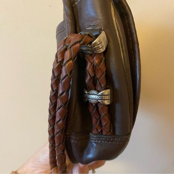 Genuine leather crossbody purse bag - Picture 5 of 10